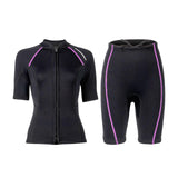 Maxbell Womens Wetsuit 1.5mm Neoprene Swimwear Wet Suit for Canoeing Surfing Sailing M Top