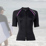 Maxbell Womens Wetsuit 1.5mm Neoprene Swimwear Wet Suit for Canoeing Surfing Sailing M Top