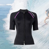 Maxbell Womens Wetsuit 1.5mm Neoprene Swimwear Wet Suit for Canoeing Surfing Sailing M Top