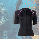 Maxbell Womens Wetsuit 1.5mm Neoprene Swimwear Wet Suit for Canoeing Surfing Sailing M Top