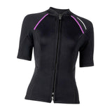Maxbell Womens Wetsuit 1.5mm Neoprene Swimwear Wet Suit for Canoeing Surfing Sailing L Top