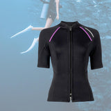 Maxbell Womens Wetsuit 1.5mm Neoprene Swimwear Wet Suit for Canoeing Surfing Sailing XL Top