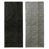 Maxbell over The Door Organizer 24 Pockets Modern for Bathroom Living Room Black