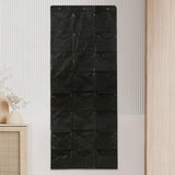 Maxbell over The Door Organizer 24 Pockets Modern for Bathroom Living Room Black