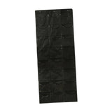 Maxbell over The Door Organizer 24 Pockets Modern for Bathroom Living Room Black