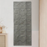 Maxbell over The Door Organizer 24 Pockets Modern for Bathroom Living Room Gray