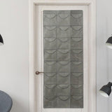 Maxbell over The Door Organizer 24 Pockets Modern for Bathroom Living Room Gray