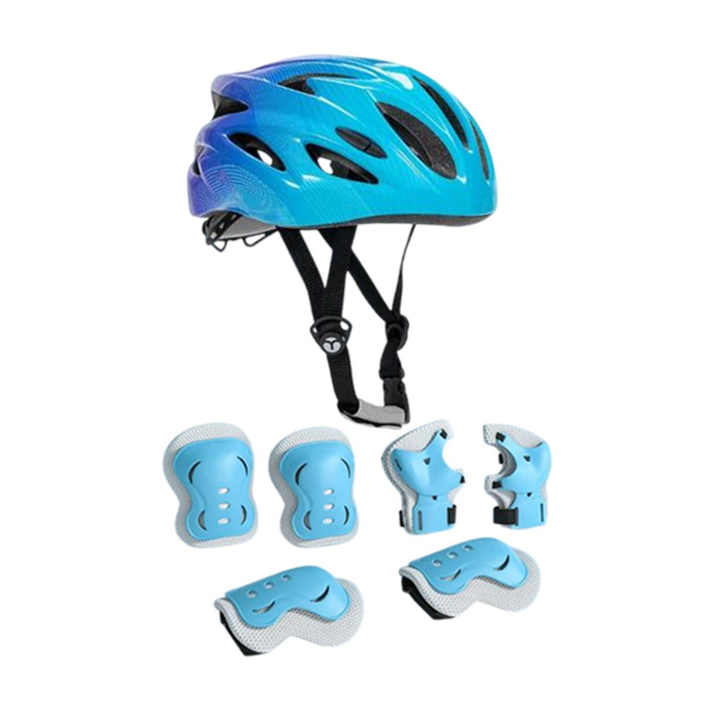 ⚡️Buy Maxbell Kids Bike Helmet Set with Elbow Pads Knee Pads for Roller Skating Skateboard Blue Purple at the best price with offers in India. Maxbell Kids Bike Helmet Set with Elbow