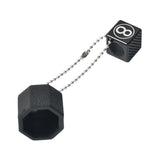 Maxbell Billiard Chalk Storage Holder Easy to Use Portable Snooker Pool Chalk Holder Octagonal
