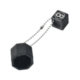 Maxbell Billiard Chalk Storage Holder Easy to Use Portable Snooker Pool Chalk Holder Octagonal