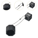 Maxbell Billiard Chalk Storage Holder Easy to Use Portable Snooker Pool Chalk Holder Octagonal