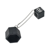 Maxbell Billiard Chalk Storage Holder Easy to Use Portable Snooker Pool Chalk Holder Hexagon