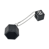 Maxbell Billiard Chalk Storage Holder Easy to Use Portable Snooker Pool Chalk Holder Hexagon