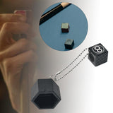 Maxbell Billiard Chalk Storage Holder Easy to Use Portable Snooker Pool Chalk Holder Hexagon