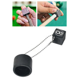 Maxbell Billiard Chalk Storage Holder Easy to Use Portable Snooker Pool Chalk Holder Round
