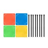 Maxbell 4x Soccer Goal Target Soccer Training Equipment for Sports Baseball Football