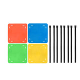 Maxbell 4x Soccer Goal Target Soccer Training Equipment for Sports Baseball Football