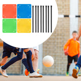 Maxbell 4x Soccer Goal Target Soccer Training Equipment for Sports Baseball Football