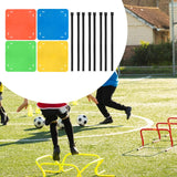 Maxbell 4x Soccer Goal Target Soccer Training Equipment for Sports Baseball Football