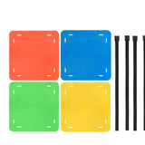 Maxbell 4x Soccer Goal Target Soccer Training Equipment for Sports Baseball Football