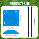 Maxbell 4x Soccer Goal Target Soccer Training Equipment for Sports Baseball Football