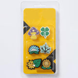 Maxbell 6Pcs Tennis Racket Vibration Dampeners Cute Silicone Racquetball Accessories