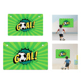 Maxbell Soccer Training Mat Wall Mount Lightweight for Household Outdoor Enthusiasts S