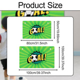 Maxbell Soccer Training Mat Wall Mount Lightweight for Household Outdoor Enthusiasts L