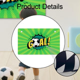 Maxbell Soccer Training Mat Wall Mount Lightweight for Household Outdoor Enthusiasts L