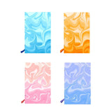 Maxbell Beach Towel Microfiber Blanket Oversized Pool Towel for Travel Yoga Bathroom Blue