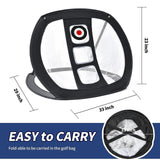 Maxbell Golf Chipping Net Foldable Golfing Target Accessories for Outdoor Indoor Men