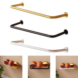 Maxbell Basketball Holder Wall Mount Save Space Ball Holder for Living Room Gym Home Gold