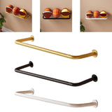 Maxbell Basketball Holder Wall Mount Save Space Ball Holder for Living Room Gym Home Gold