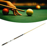 Maxbell Billiard Cue Wooden 57inch Portable Fashion Women Men Two Section Pool Stick style A