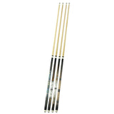 Maxbell Billiard Cue Wooden 57inch Portable Fashion Women Men Two Section Pool Stick style B