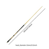 Maxbell Billiard Cue Wooden 57inch Portable Fashion Women Men Two Section Pool Stick style C
