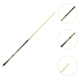 Maxbell Billiard Cue Wooden 57inch Portable Fashion Women Men Two Section Pool Stick style C