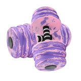 Maxbell 2Pcs Pool Exercise Dumbbells Water Sports Weights for Adults Beginners Women Purple