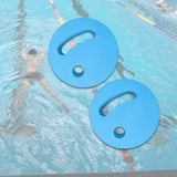 Maxbell 2Pcs Water Exercise Discs Pool Resistance for Swimming Beginners Adults Kids Blue