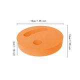 Maxbell 2Pcs Water Exercise Discs Pool Resistance for Swimming Beginners Adults Kids Orange
