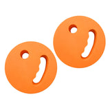 Maxbell 2Pcs Water Exercise Discs Pool Resistance for Swimming Beginners Adults Kids Orange