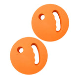 Maxbell 2Pcs Water Exercise Discs Pool Resistance for Swimming Beginners Adults Kids Orange
