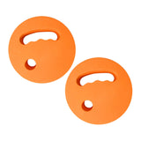 Maxbell 2Pcs Water Exercise Discs Pool Resistance for Swimming Beginners Adults Kids Orange
