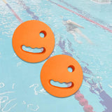 Maxbell 2Pcs Water Exercise Discs Pool Resistance for Swimming Beginners Adults Kids Orange
