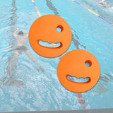 Maxbell 2Pcs Water Exercise Discs Pool Resistance for Swimming Beginners Adults Kids Orange