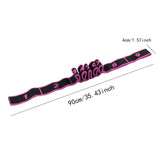 Maxbell Stretch Resistance Band, Yoga Stretching Strap for Workout Pilates