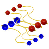 Maxbell 6Pcs Ladder Balls Durability Practical Toss Balls for Adults Toss Match Kids