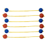 Maxbell 6Pcs Ladder Balls Durability Practical Toss Balls for Adults Toss Match Kids