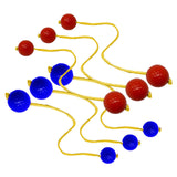 Maxbell 6Pcs Ladder Balls Durability Practical Toss Balls for Adults Toss Match Kids