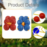 Maxbell 6Pcs Ladder Balls Durability Practical Toss Balls for Adults Toss Match Kids